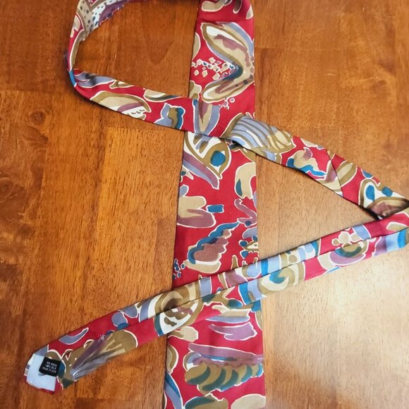 Barry Manufacturing ~ Vintage, Abstract Necktie ~ Excellent Condition - Picture 1 of 5